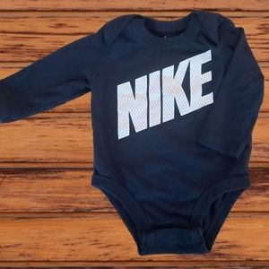 Nike NB Blue Bodysuit w/ “Nike” Graphic